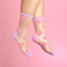 Chaussettes transparentes - coucou suzette - cosmos