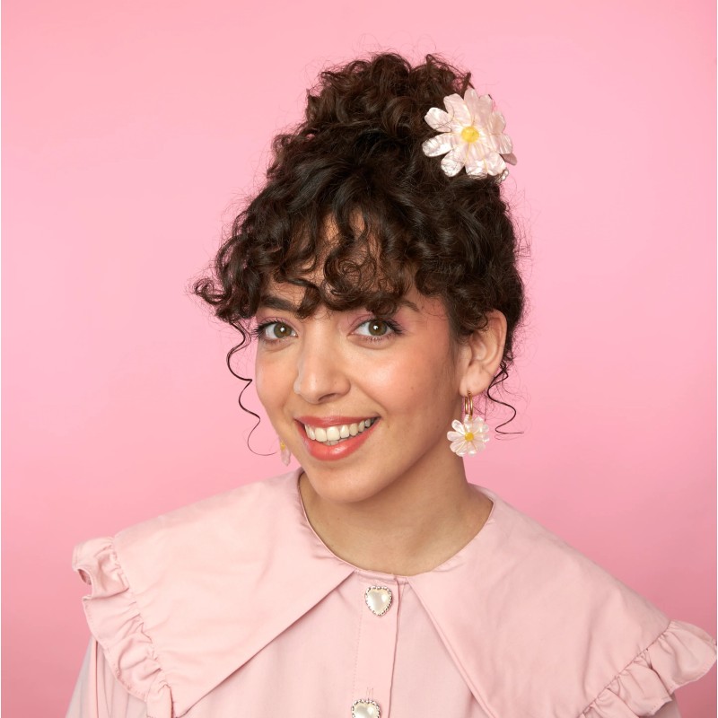 Pince à cheveux - coucou suzette - Cosmos