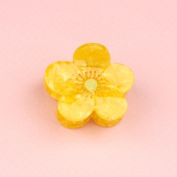 Mini Pince à cheveux - coucou suzette - bouton d'or