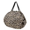 Sac de shopping japonais compact - shupatto - Paw marks - M