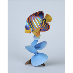 Puzzle 3d - assembli - poisson regal angelfish