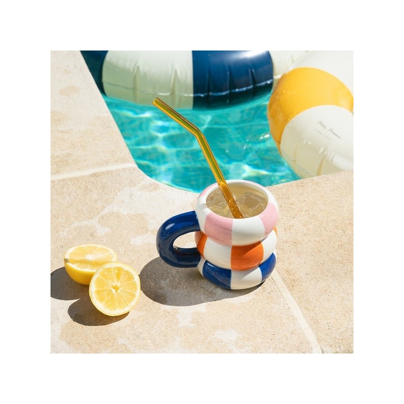 Mug Floats - Balvi - ceramique bleu