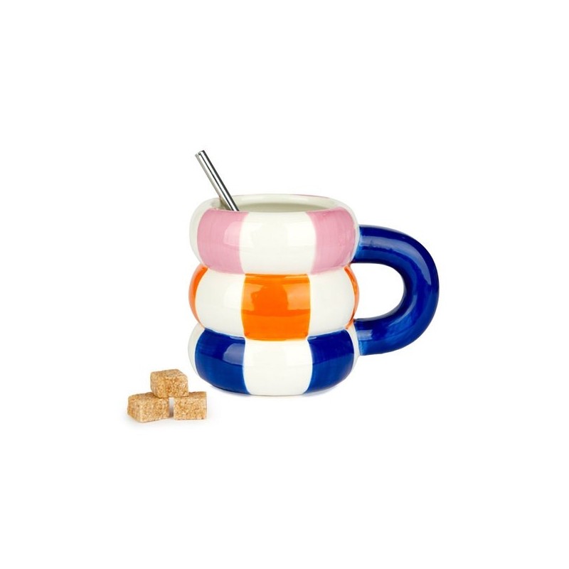 Mug Floats - Balvi - ceramique bleu