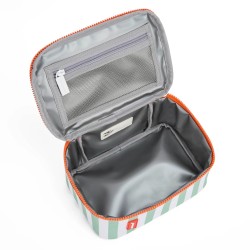 Sac repas isotherme - Hello Hossy - green stripes