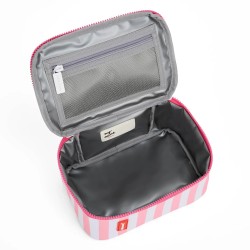 Sac repas isotherme - Hello Hossy - pink stripes