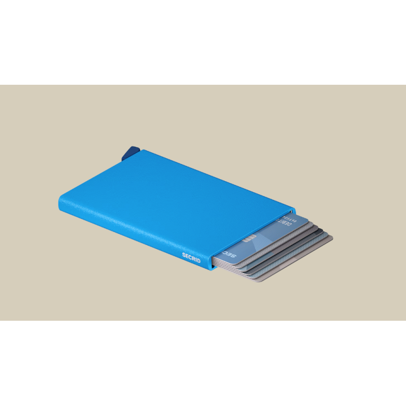 Porte-cartes - secrid - cardprotector powder ultra blue