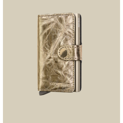 Porte-cartes - secrid - miniwallet Crunch gold