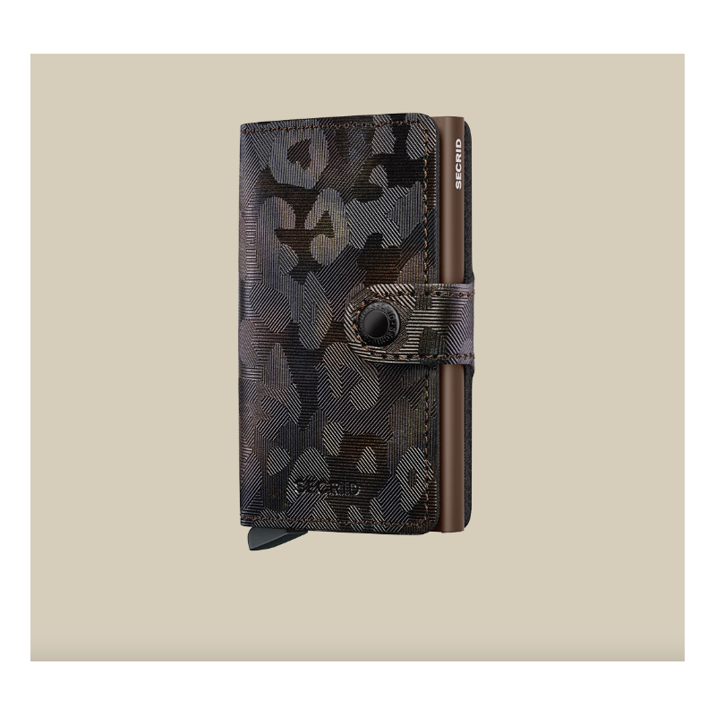 Porte-cartes - secrid - miniwallet jungle brown
