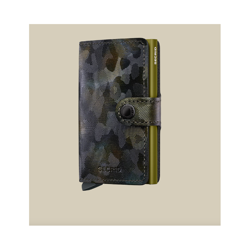 Porte-cartes - secrid - miniwallet jungle Moss