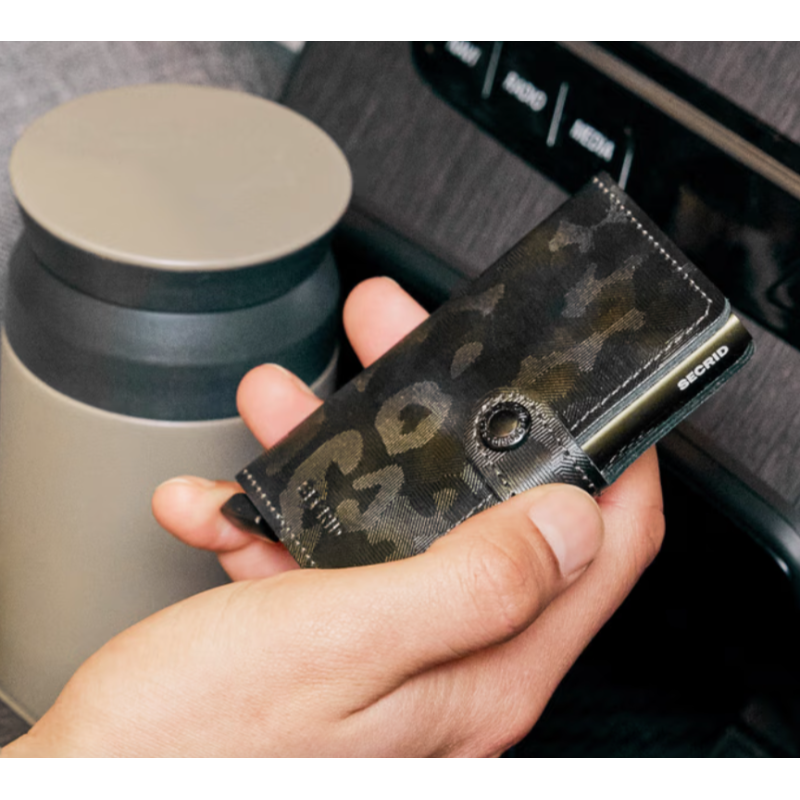 Porte-cartes - secrid - miniwallet jungle Moss