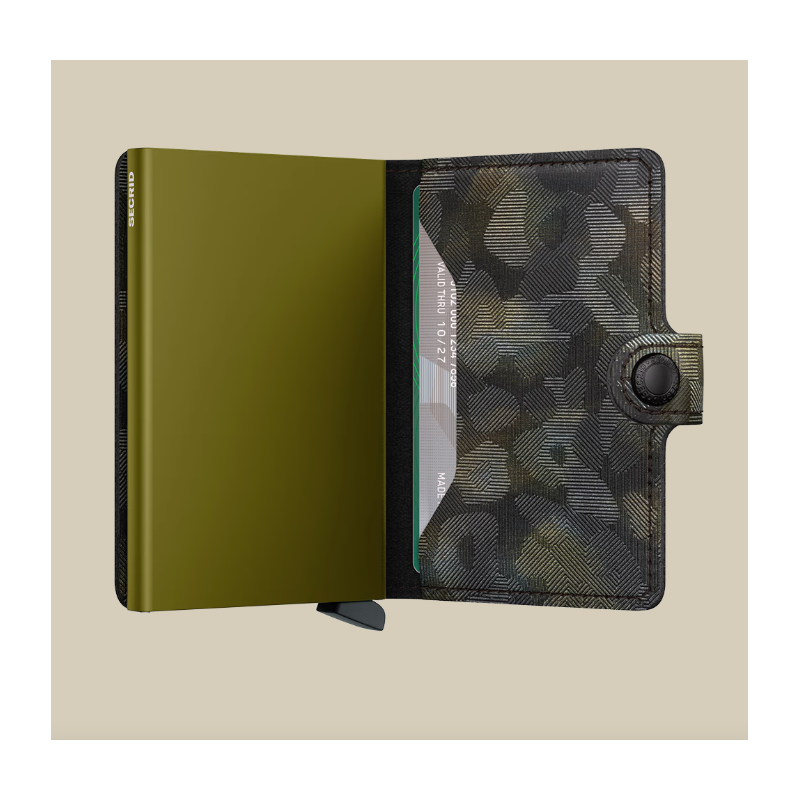 Porte-cartes - secrid - miniwallet jungle Moss