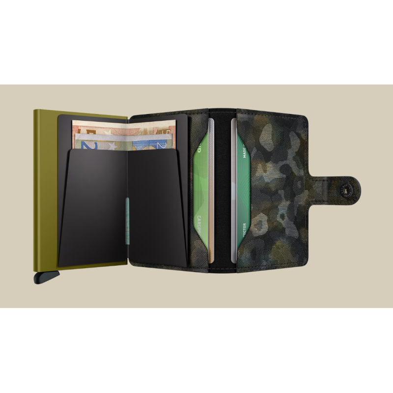 Porte-cartes - secrid - miniwallet jungle Moss