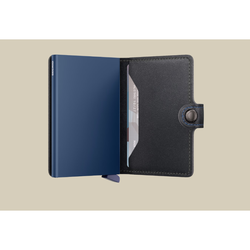 Porte-cartes - secrid - miniwallet original Black-Navy