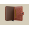 Porte-cartes - secrid - miniwallet vintage cognac brown