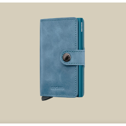 Porte-cartes - secrid - miniwallet vintage Teal