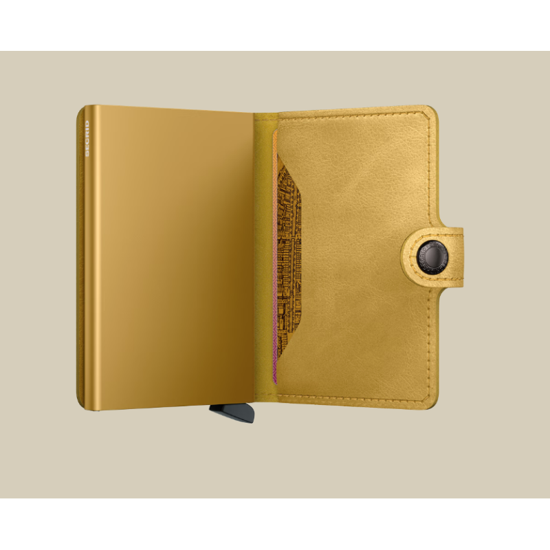 Porte-cartes - secrid - miniwallet vintage Yellow