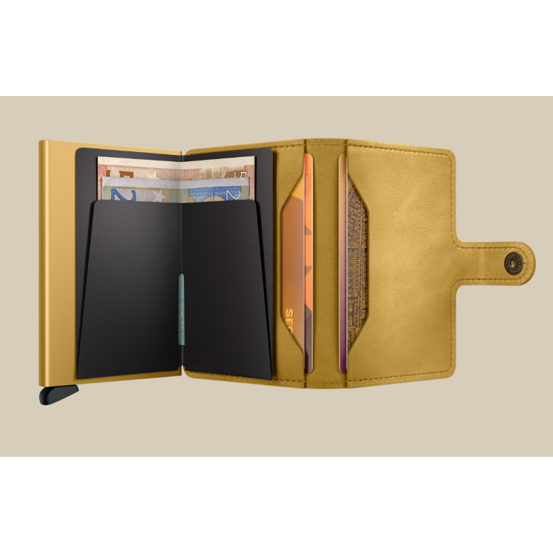 Porte-cartes - secrid - miniwallet vintage Yellow