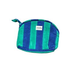 Trousse make up - Maison Augustin - stripe prairie
