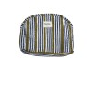 Trousse make up - Maison Augustin - stripe kaki