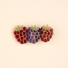 Barrette - coucou suzette - fruits rouges