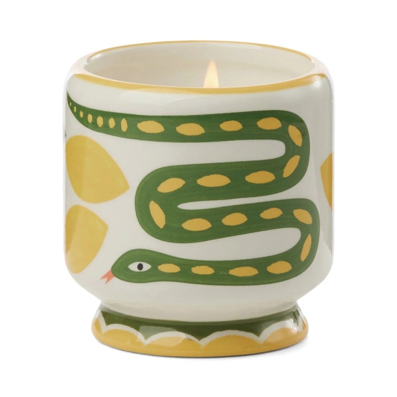 Bougie - gh - Adopo - Snake ceramic candle - wild lemongrass