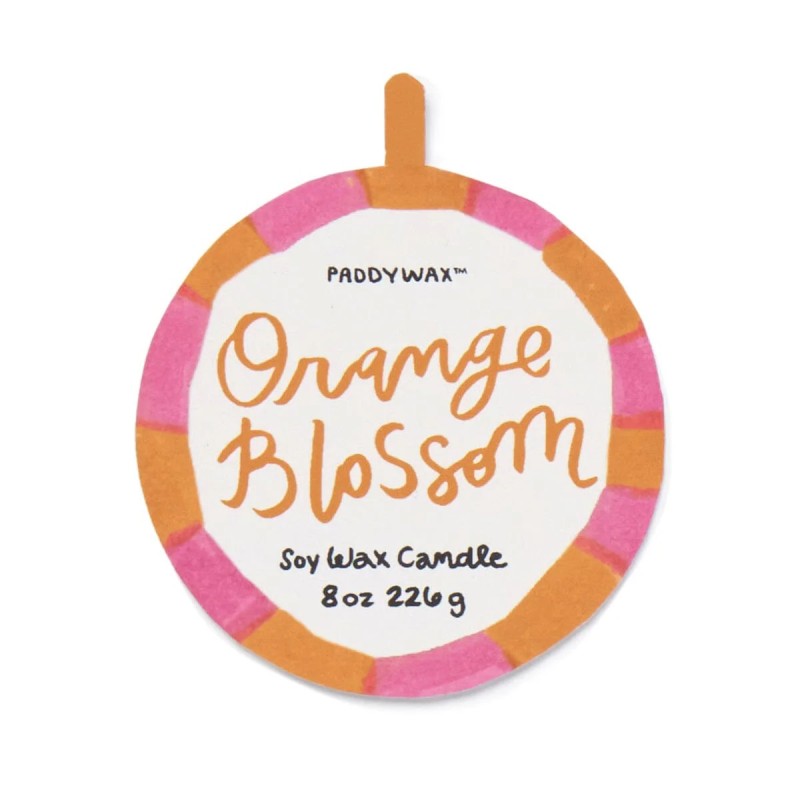 Bougie - gh - Adopo - sun ceramic candle - orange blossom