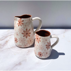 Carafe 1 l - casa cubista - regular margarida - terracotta