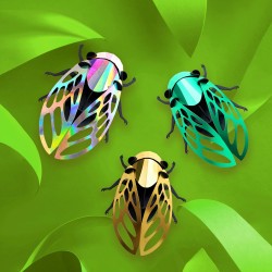 Puzzle 3d - assembli - cicada