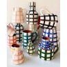 Carafe 2 l - casa cubista - grid pitcher - noir
