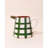 Carafe 2 l - casa cubista - grid pitcher - dark green