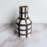 Vase mini - casa cubista - grid garafe - noir