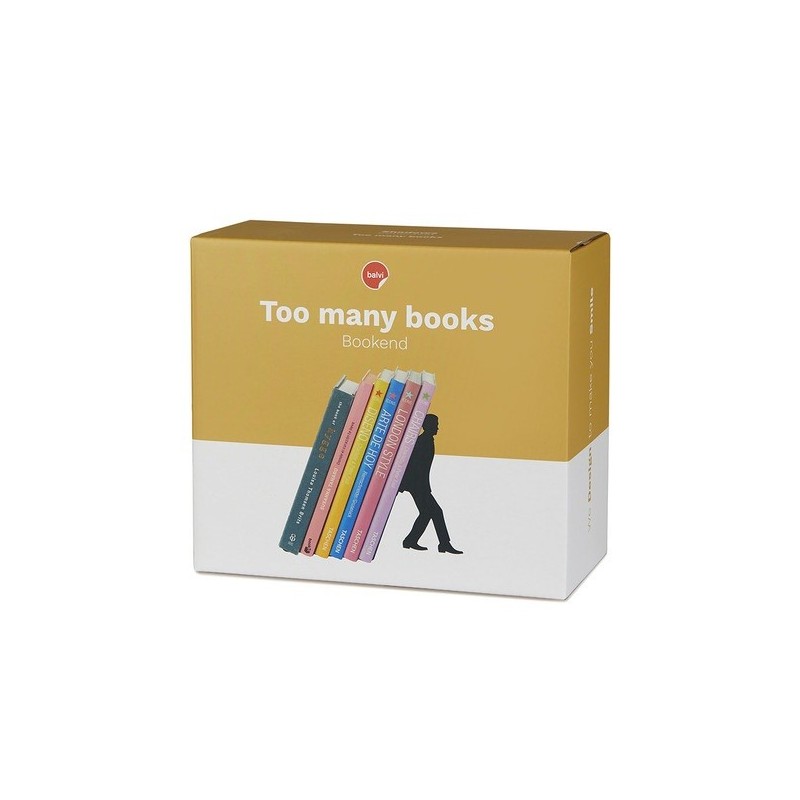 Serre-livres - balvi - Too many books