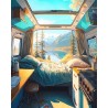 Puzzle 1000 pieces - piece & love - van life