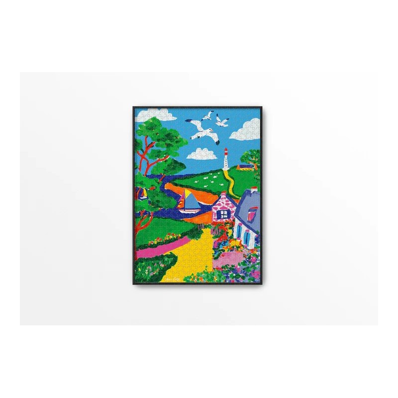 Puzzle 1000 pieces - piece & love - BZH