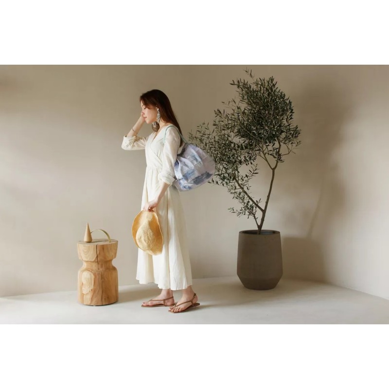 Sac de shopping japonais compact - shupatto - recyclé - cape point - M