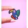 Broche - Malicieuse - Toucan