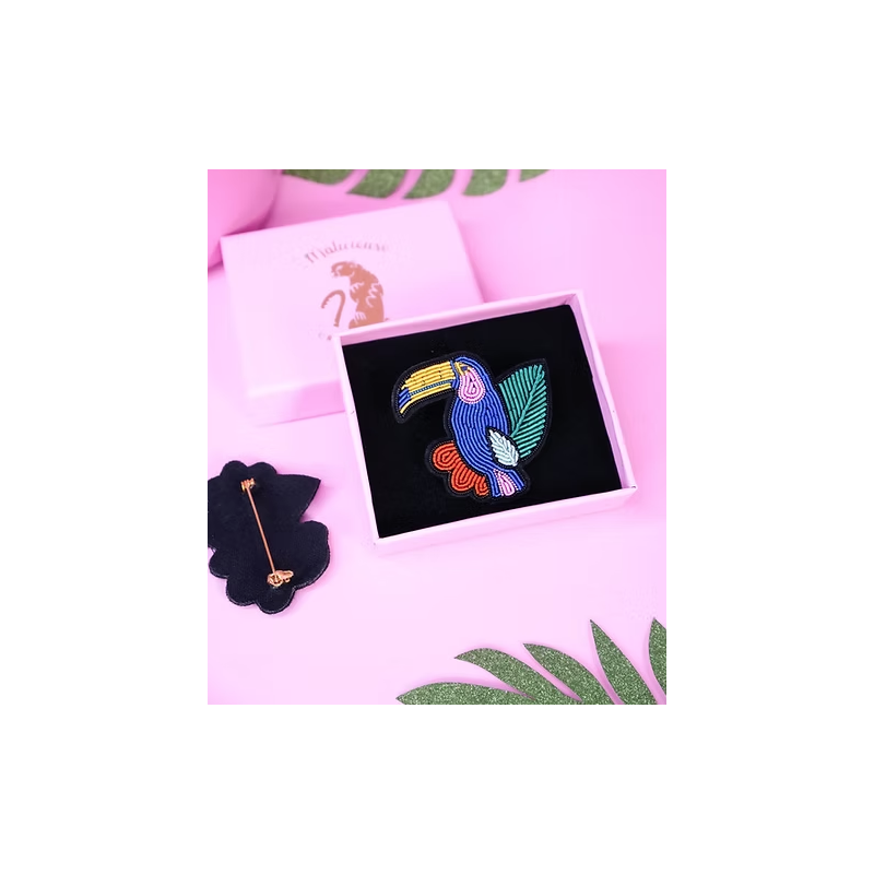 Broche - Malicieuse - Toucan