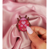 Broche - malicieuse - coccinelle amour