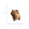 Puzzle sculpture 3d carton - cartonic - walking kitten