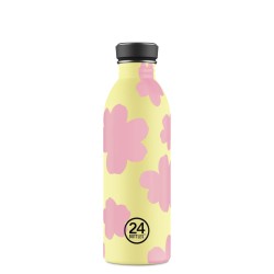 Bouteille inox 500 ml - 24bottles - urban bottle daydreaming yellow