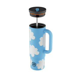 Thermos gobelet 800 ml - 24bottles - Straw cup daydreaming