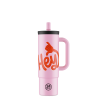 Thermos gobelet 800 ml - 24bottles - Straw cup hey! pink