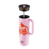 Thermos gobelet 800 ml - 24bottles - Straw cup hey! pink