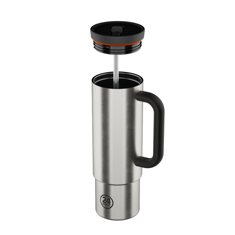 Thermos gobelet 800 ml - 24bottles - Straw cup brushed steel