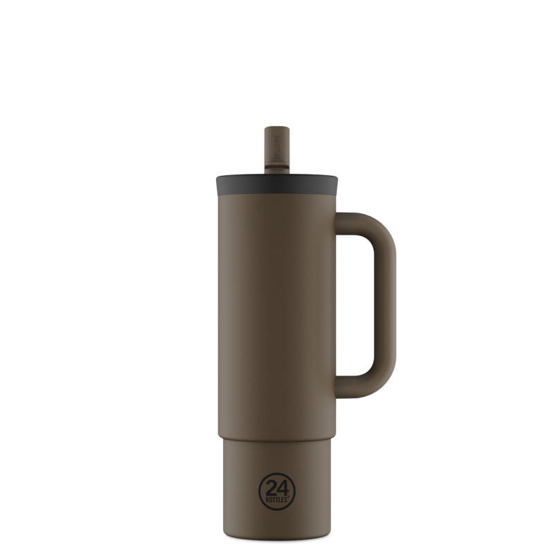 Thermos gobelet 800 ml - 24bottles - Straw cup Mocha
