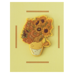Magnet - Pinpinpin - Sunflowers