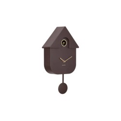 Pendule - present time - modern cuckoo - Oro Earth Brown