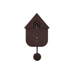 Pendule - present time - modern cuckoo - Oro Earth Brown