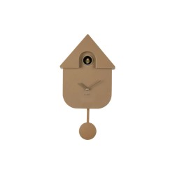 Pendule - present time - modern cuckoo - Oro moca brown