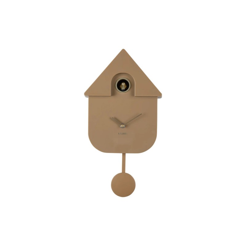 Pendule - present time - modern cuckoo - Oro moca brown